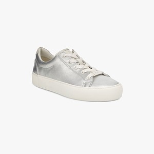 Ugg Zilo Metallic Women Sneakers Silver (8145ZEPVO)